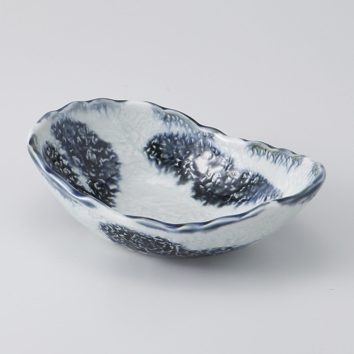 ゴス流し 岩目たたき鉢 17.8×12×5.8cm
