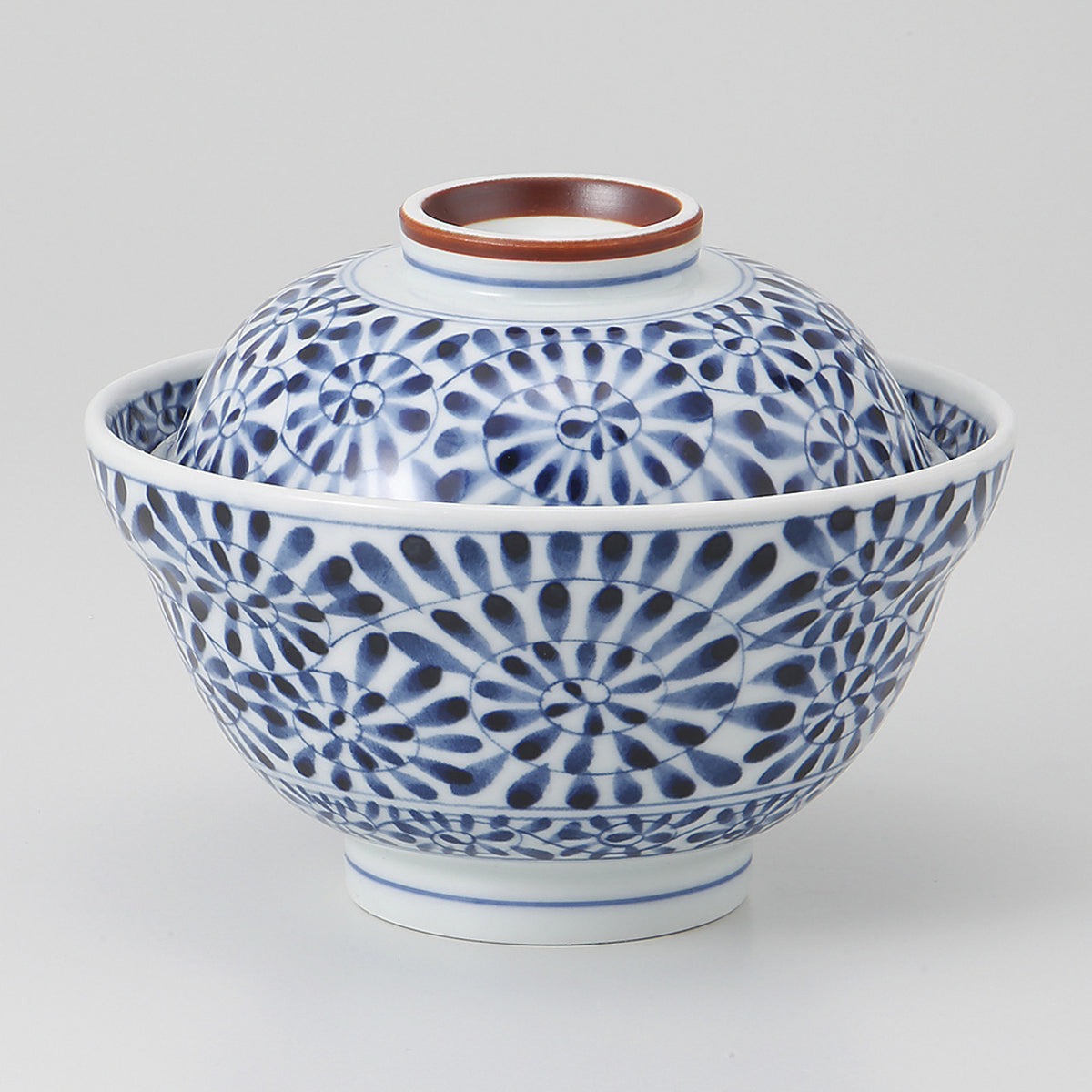 タコ唐草 蓋丼 16.4×8.8cm