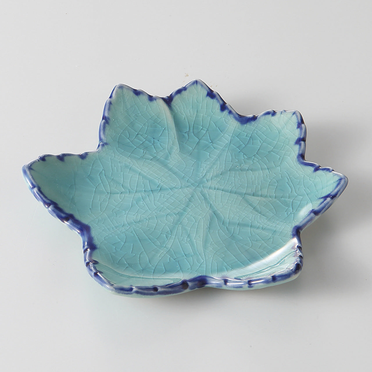 トルコ紅葉 銘々皿 12×11.5×1.9cm