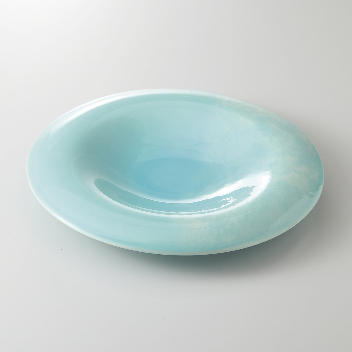 ビュルブルー ラウンドプレートL 26.5×3.5cm