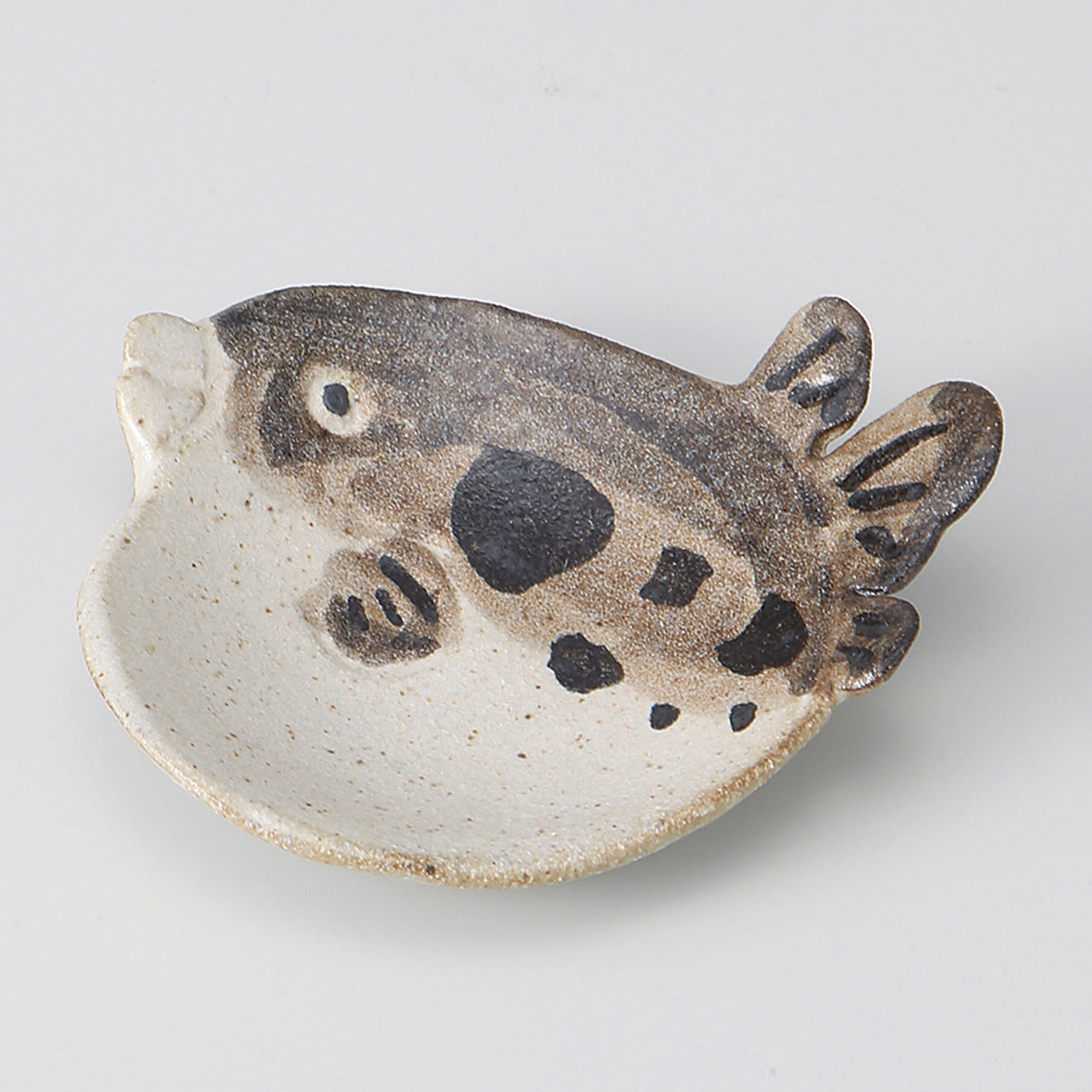 ふぐ 小皿 9.5×9.5×3cm