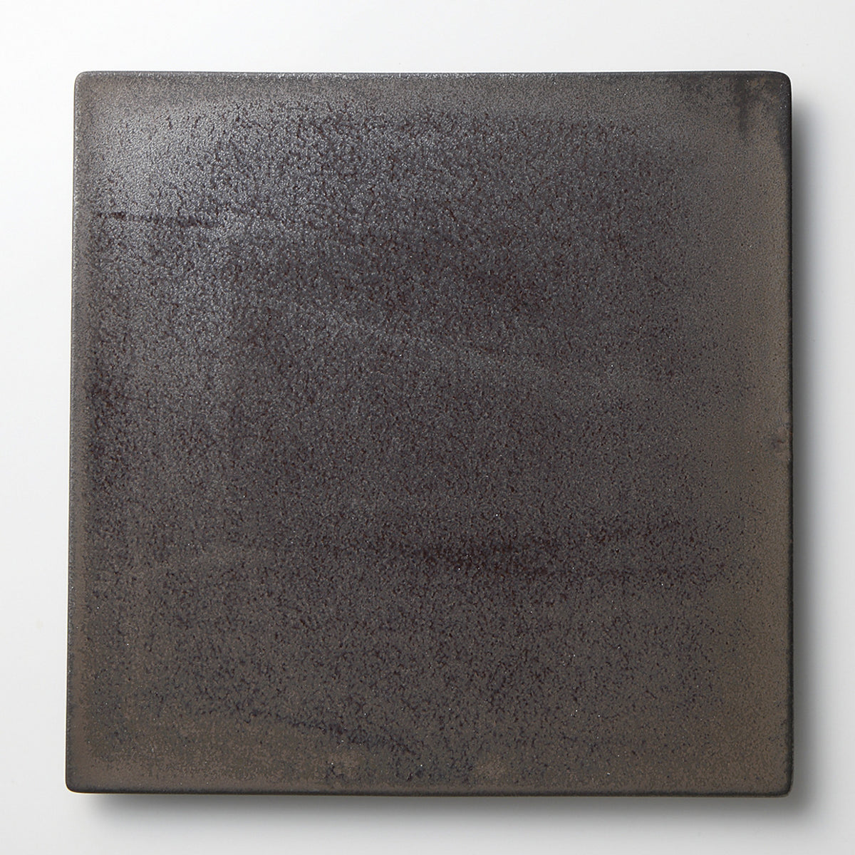 ブラックガーネット 25cm正角皿 24.6×24.6×1cm