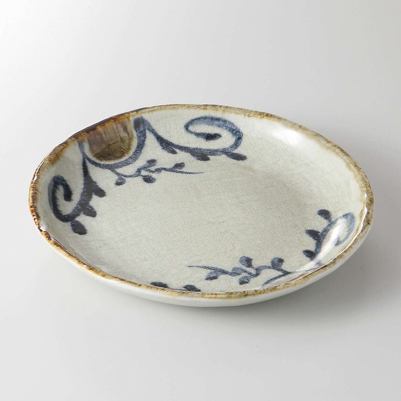 やちむん 玉渕6.5皿 20.4×3cm
