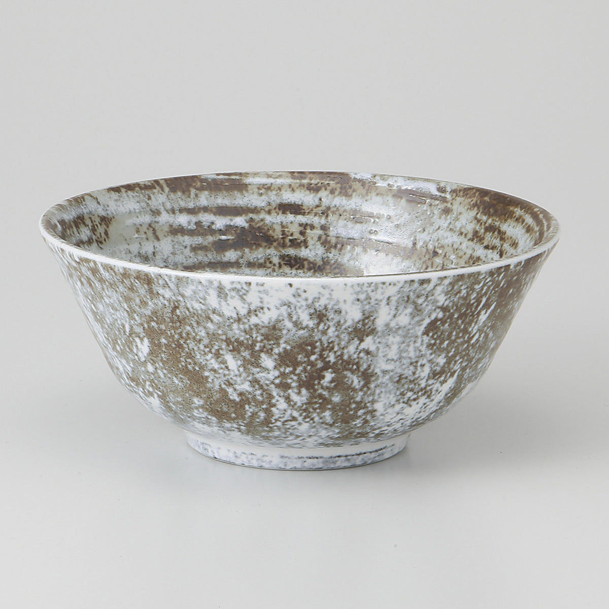 渦粉引 4.8多用碗 15.2×6.7cm