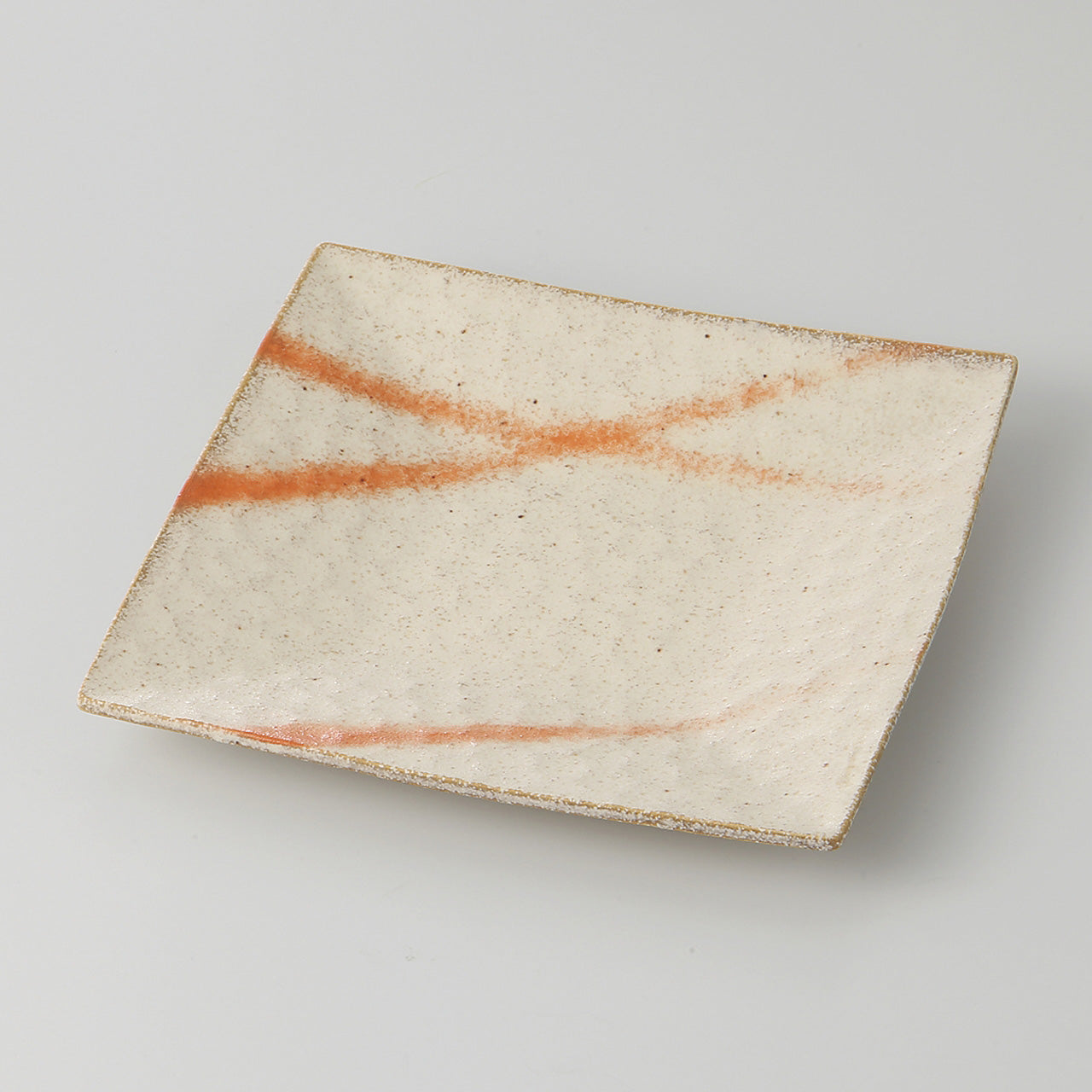 火だすき 鎌倉彫スクエア皿S 17×17×2.2cm