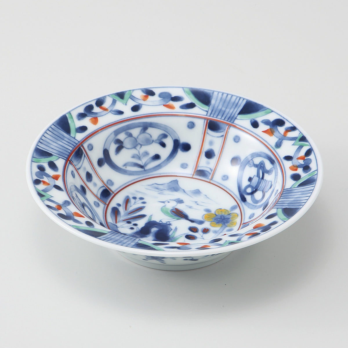 錦華唐草 リムボール 14.7×14.6cm