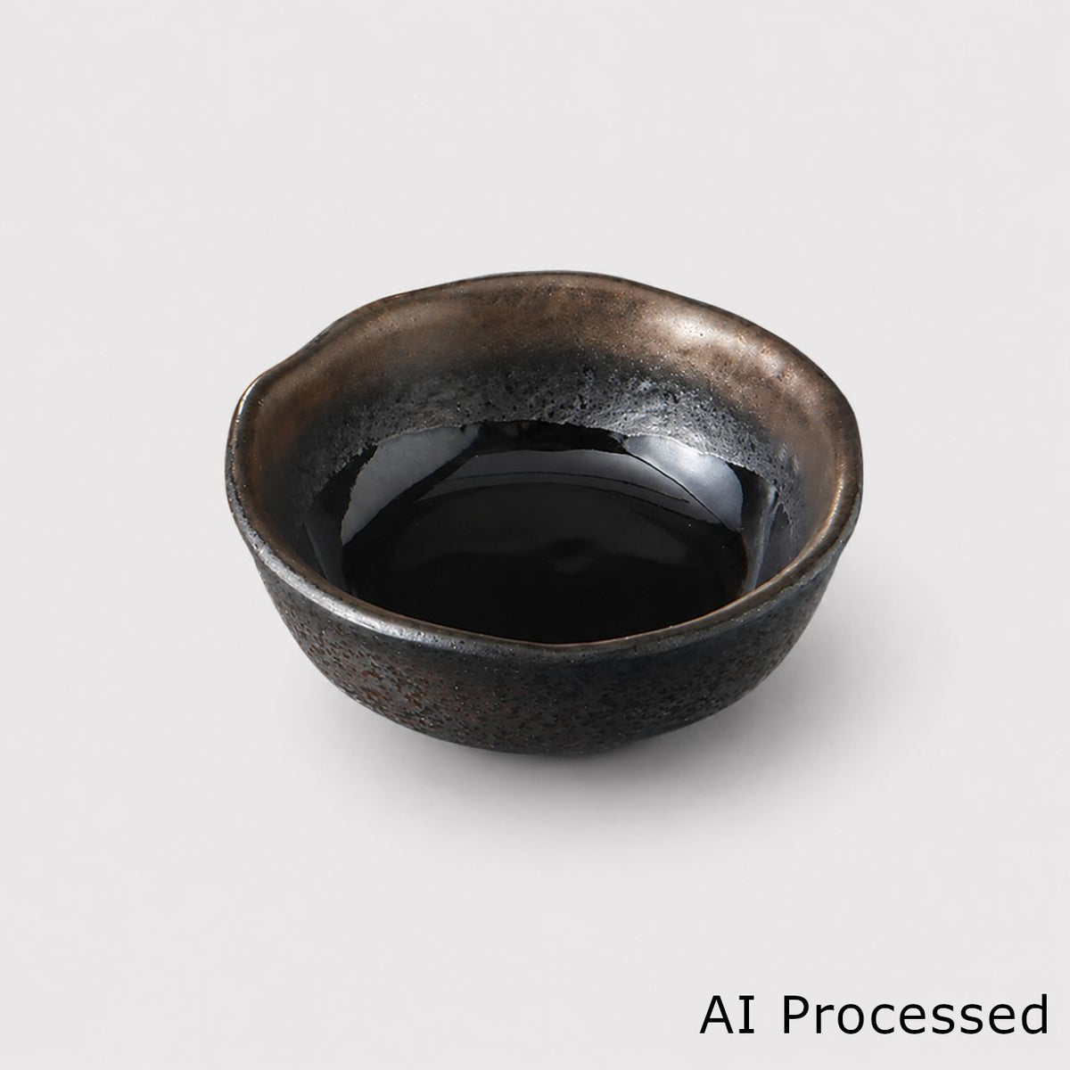 金彩天目 丸千代口 8.5×3.2cm