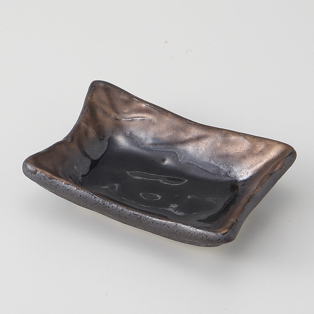 金彩天目 手作り千代l口 10×7×2.5cm
