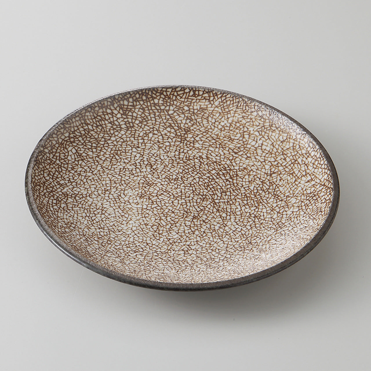 金茶かいらぎ 4.0皿 13.3×2.2cm