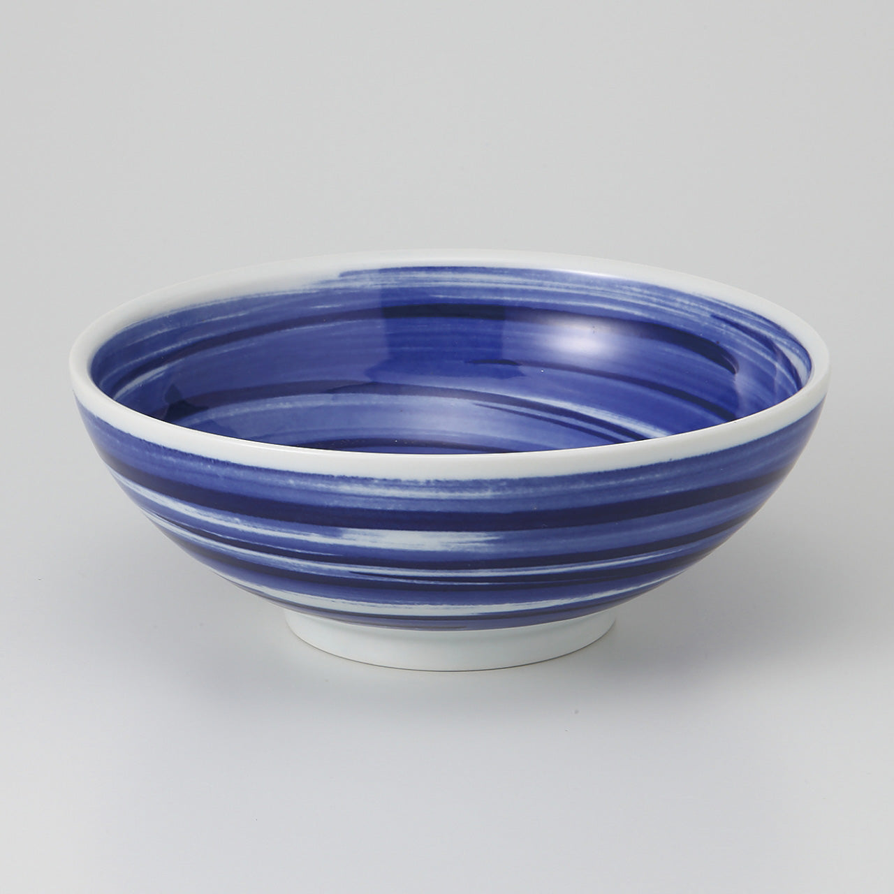 呉須刷毛目 7.0丼 21.4×8.2cm