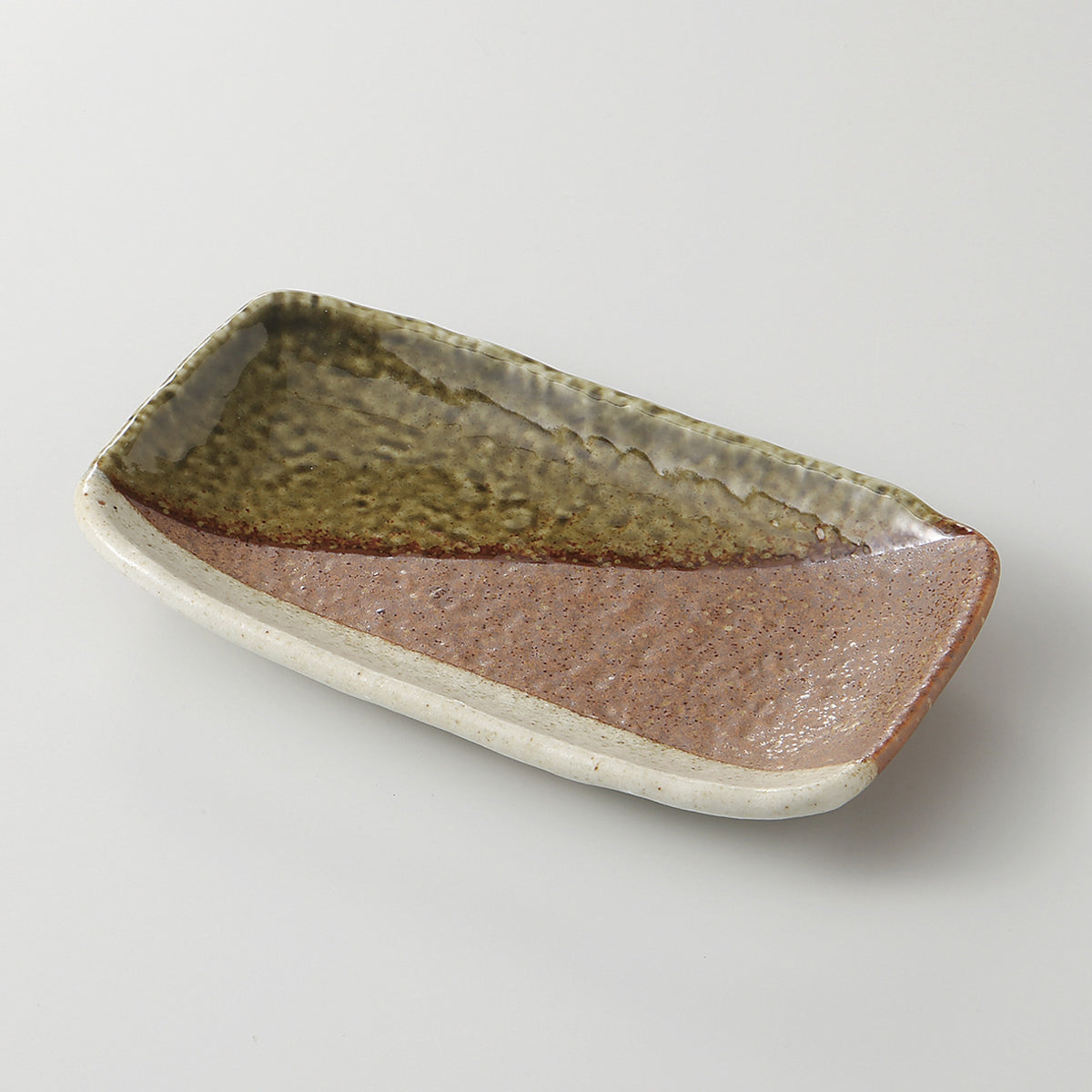 三色ヌリ分 のり皿 17.3×9.8×2.3cm