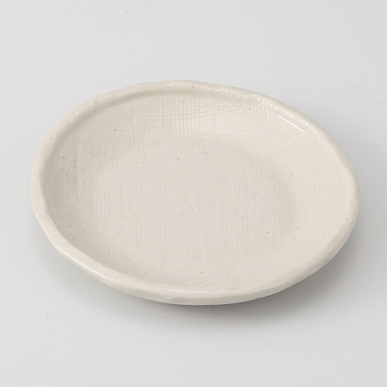 志野 丸小皿 10.7×1.6cm