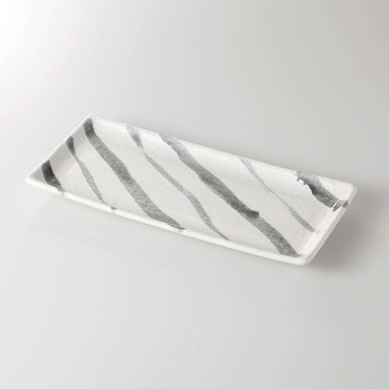 織部斜掛け 長角皿 27.8×13×2.5cm