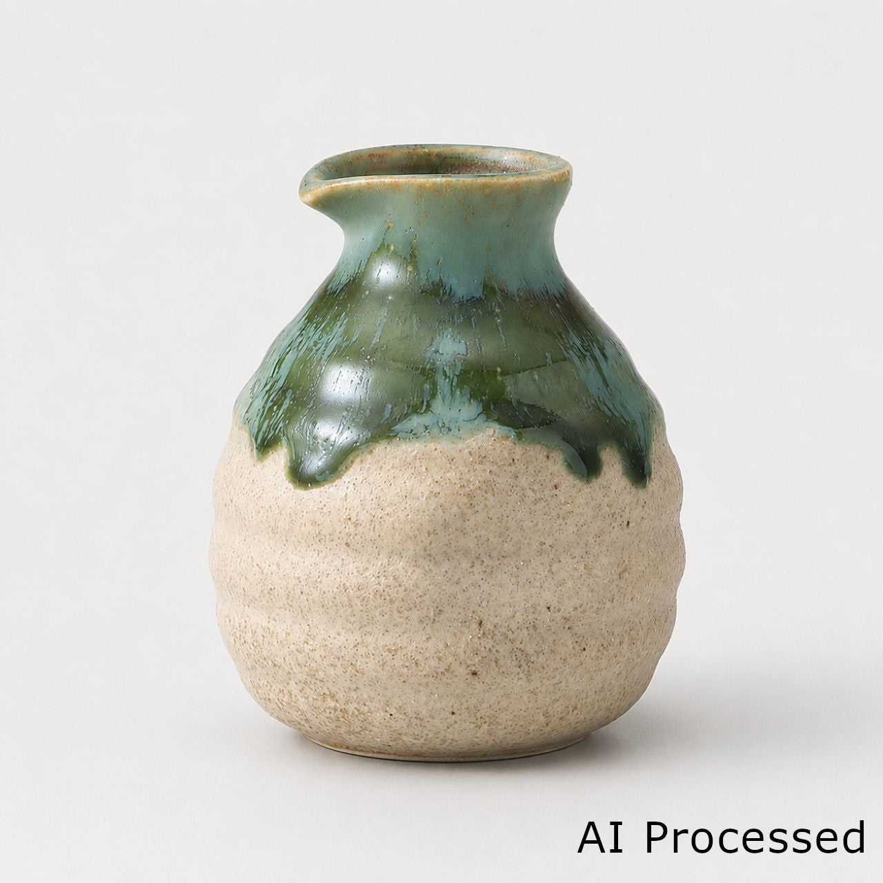織部流し そば徳利 7.5×9.3cm 200cc