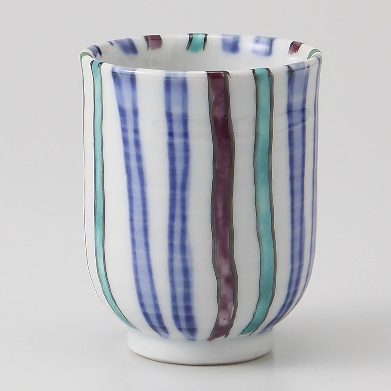色十草 長湯呑(小) 6.7×8.3cm