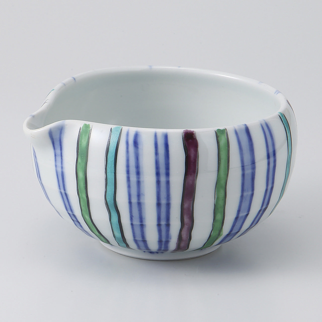 色十草 片口抹茶碗 13.8×12.2×7.3cm