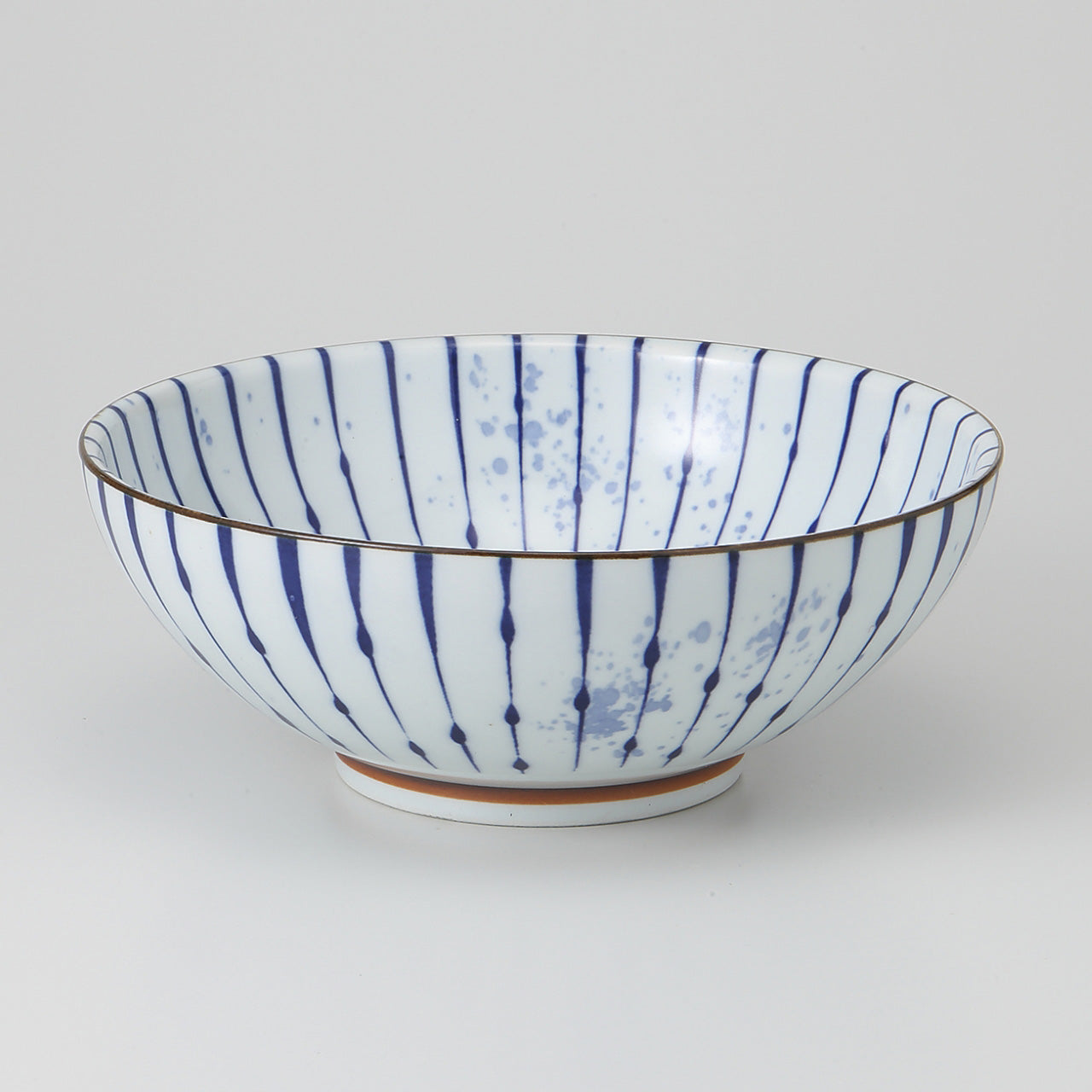 吹墨十草 7.0丼 21.4×8.2cm