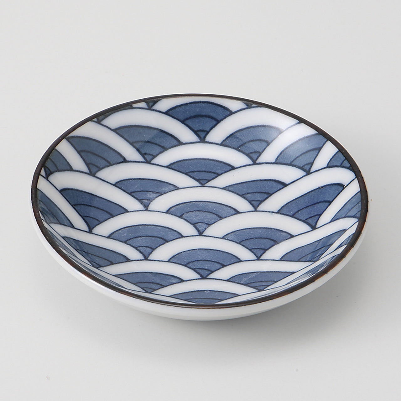 青海波 2.5皿 8×1.7cm