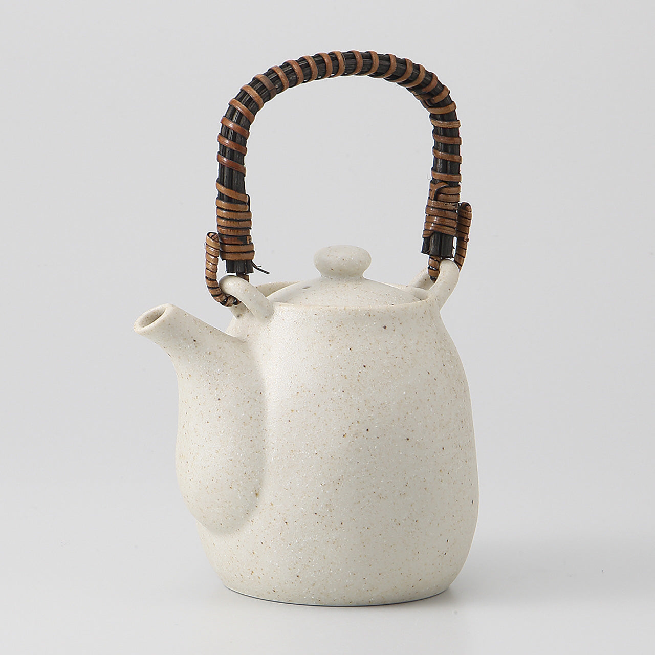 白伊賀 土瓶(つる付) 12×9.5×11.4cm 460cc