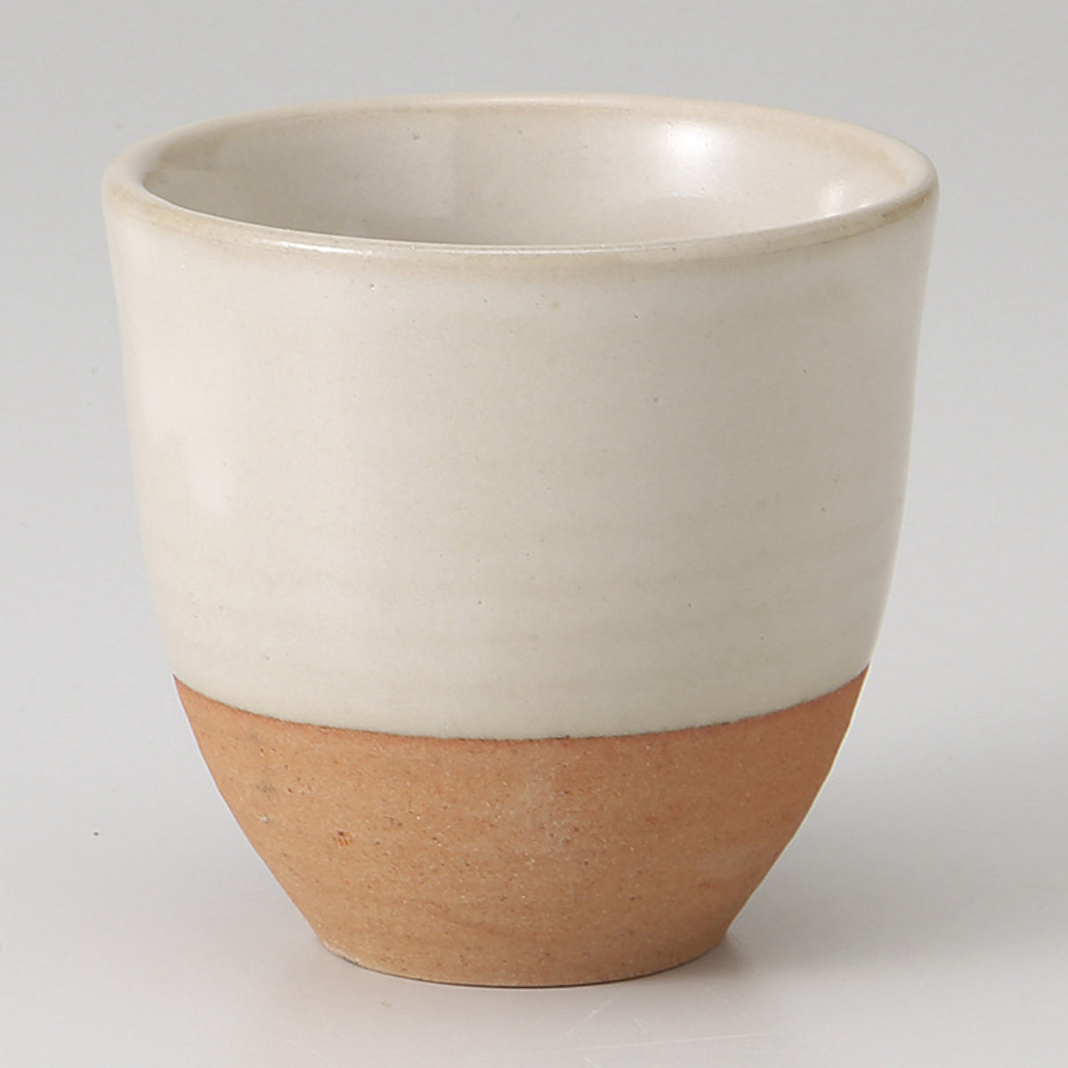 白釉 ミニ湯呑 6.5×6.2cm 100cc