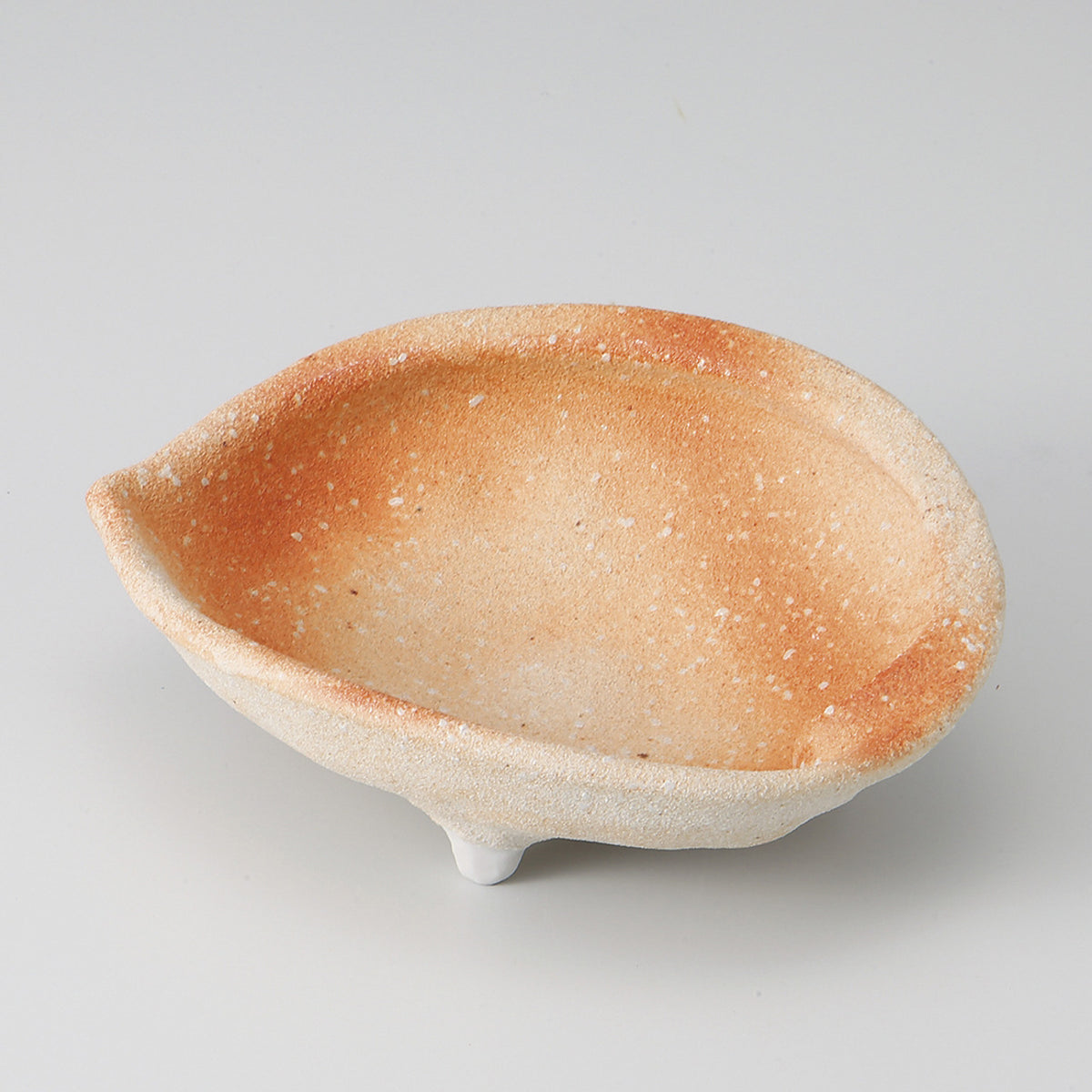 火だすき シェル向付 16.1×13.8×6cm