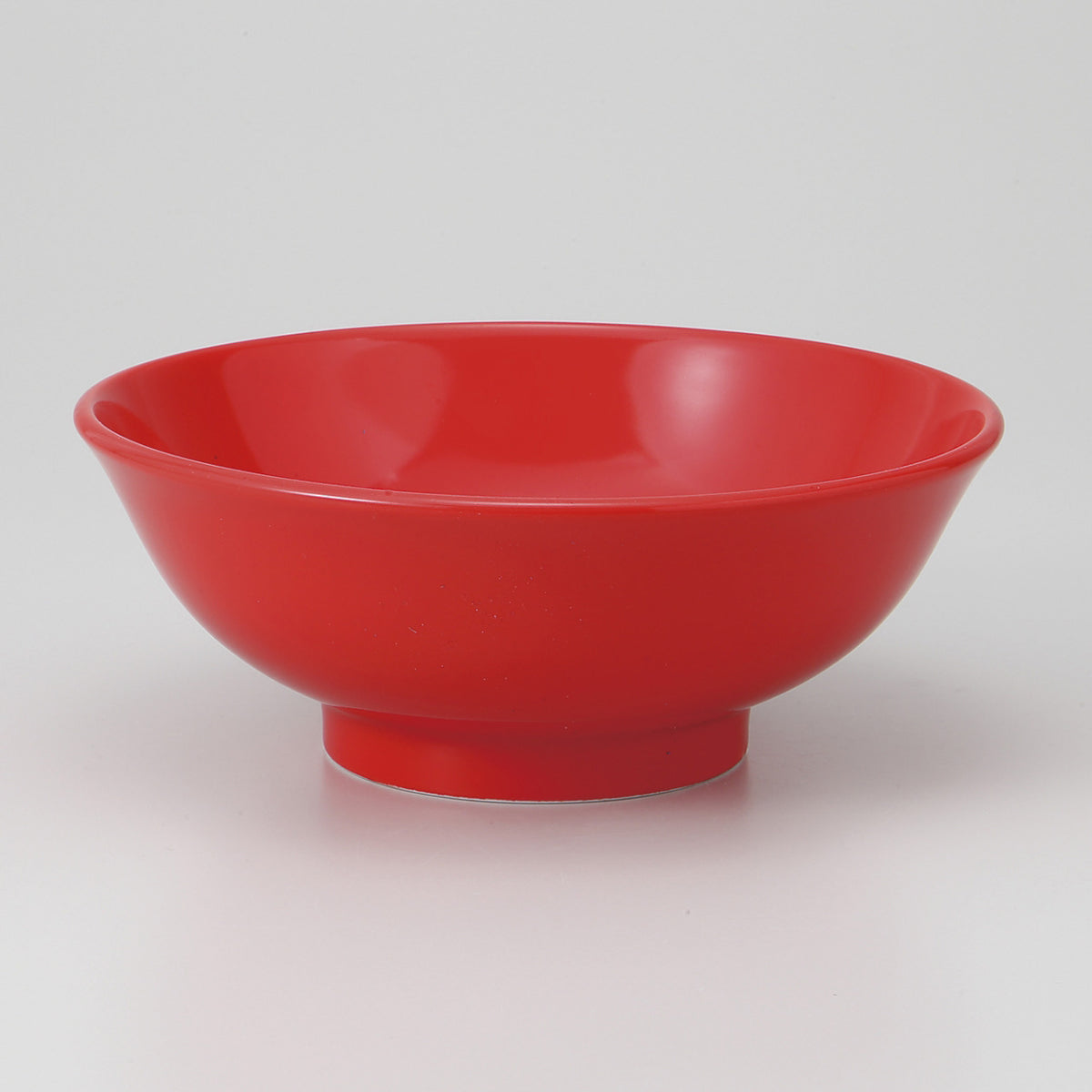 レッド 反高台6.5丼 20.5×8.4cm 1250cc