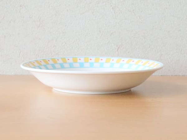 美濃焼 キュービック9"カレースープ [ スープ皿 ] 約22.3×3.8cm