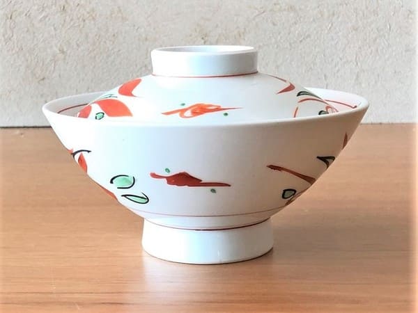 美濃焼 舞小花 ( 強化 ) のり茶 [ ライス丼 ] 約14.8×9.4cm