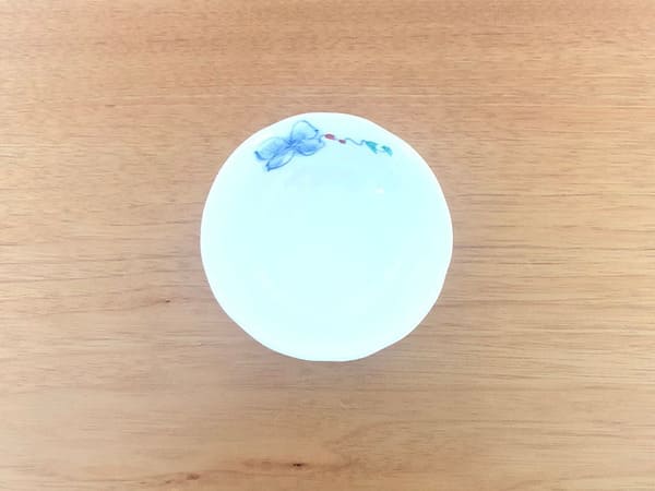 美濃焼 胡蝶花小付 ( 強化磁器 ) [ 珍味・小付 ] 9.8×4.1cm