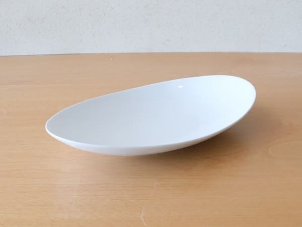 シャインホワイト楕円ボール 輸入品 [ スープ皿 ] 31.3×18.8×5.1cm