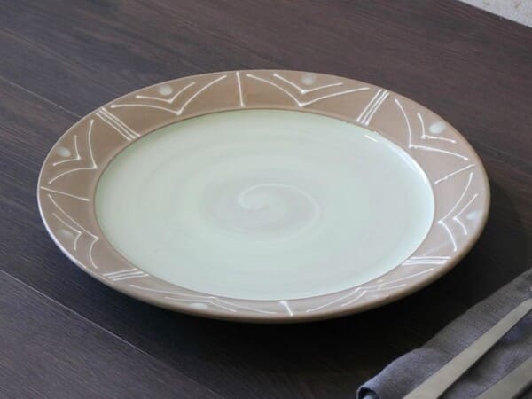美濃焼 ヴェールポンムパスタ皿 [ 中皿 ] 約26.7cm