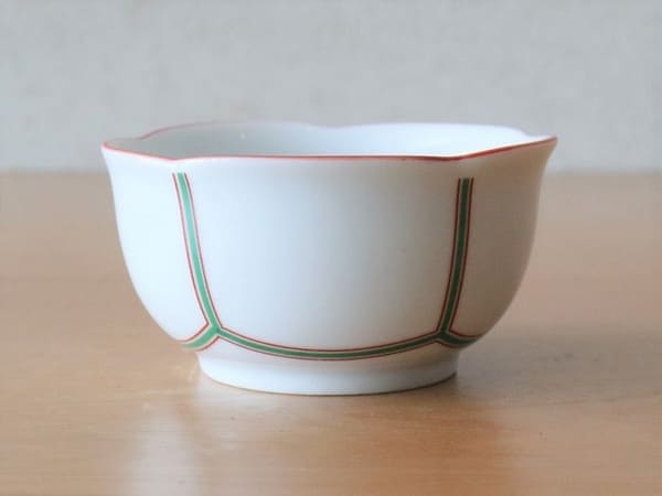 輸入品 間取線紋小付 [ 珍味・小付 ] 約8.2×4.2cm