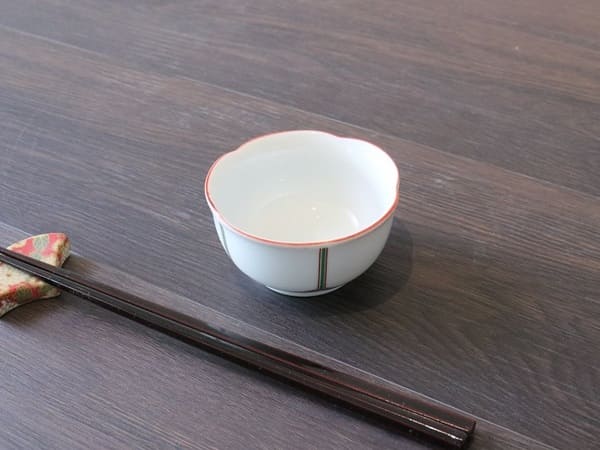 輸入品 間取線紋小付 [ 珍味・小付 ] 約8.2×4.2cm