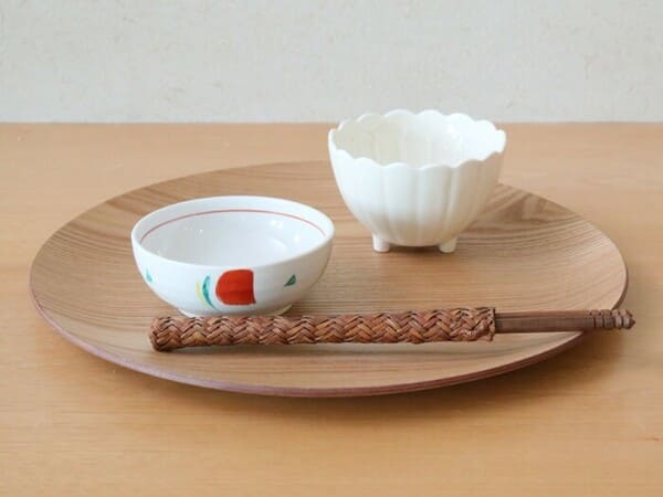 美濃焼 菊型３６鉢 ( 強化 ) [ 小鉢 ] 約11.2×7.5cm