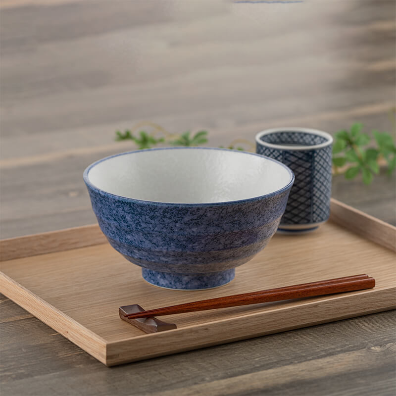 美濃焼 淡雪菊55多用丼 [ 丼 ] 17×8.8cm