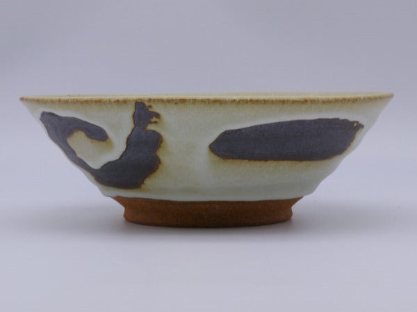 美濃焼 錆刷毛目 8.5反丼 [ 大鉢 ] 26×8.5cm